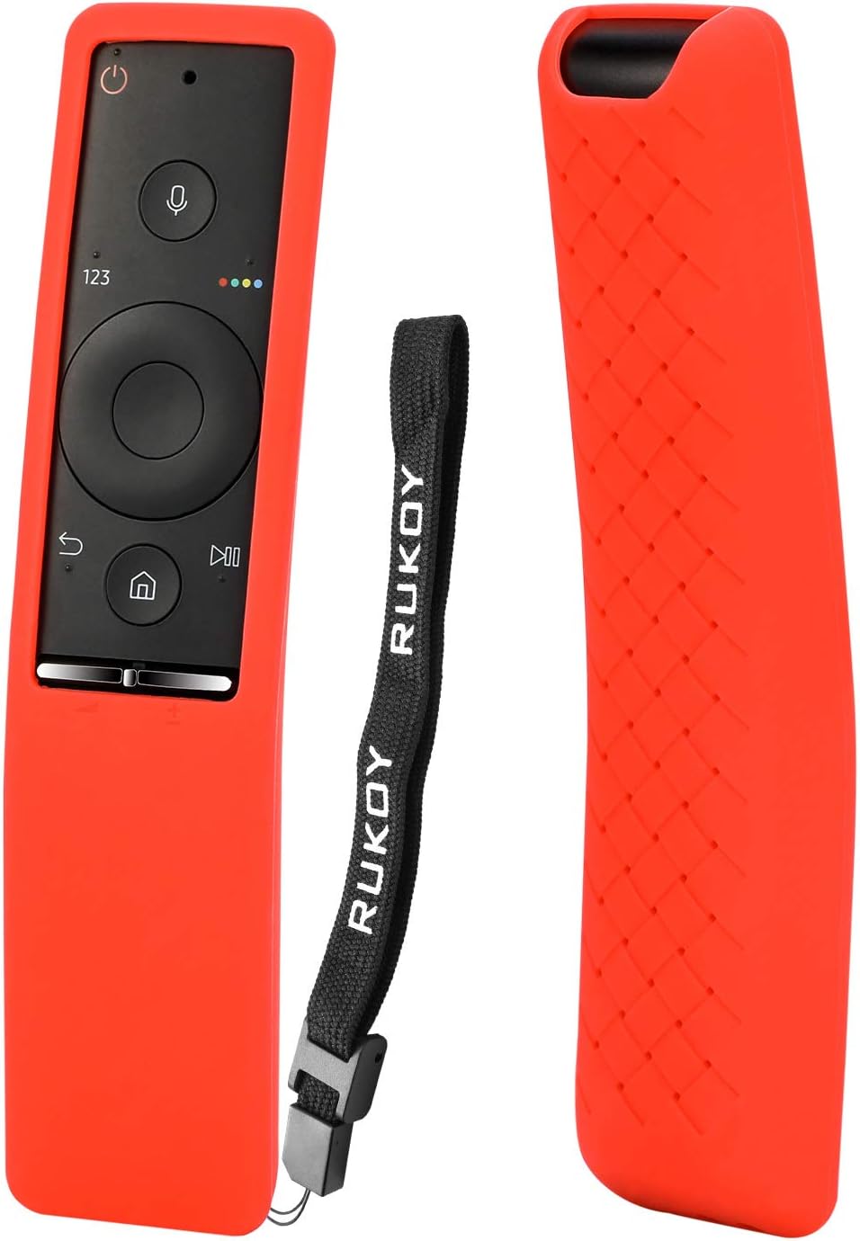 Limited Rukoy Protecitve Case Cover Holder for Samsung Smart TV Remote Controller of BN59 Series, Kids-Friendly Non-slip Shockproof with Hand Strap Discount 70% Rukoy Protecitve Case Cover Holder for Samsung Smart TV Remote Controller of BN59 Series, Kids-Friendly Non-slip Shockproof with Hand Strap