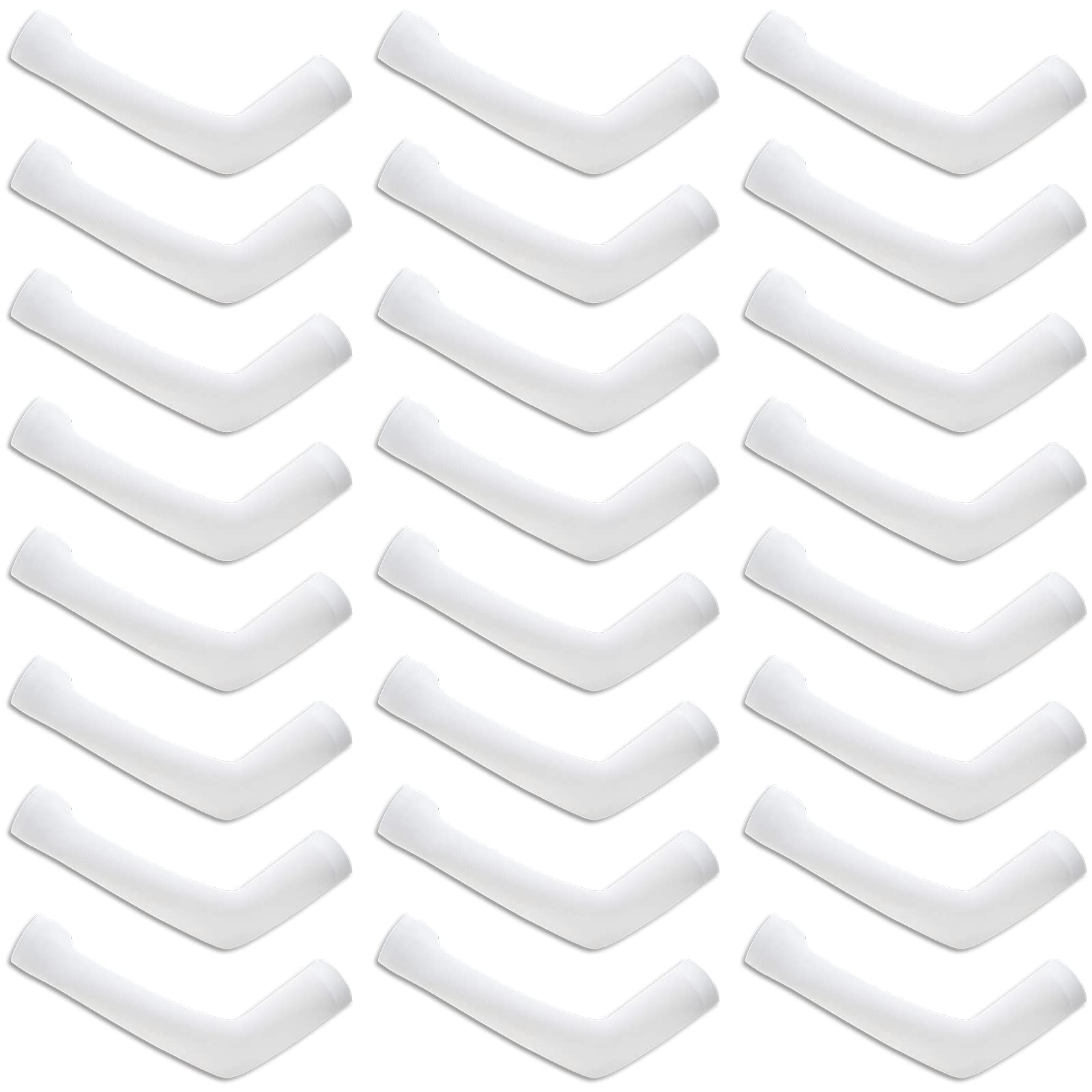 Sumex 12 Pairs Sublimation Blanks Cooling Arm Sleeves Sun Protection for Men & Women,Arm Sleeves and Tattoo Sleeve Covers for Football Golf Outdoor Sports(Polyester)
