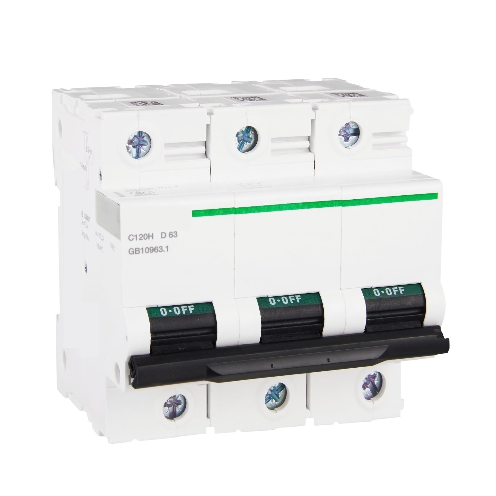 Disjoncteur C120H 3P D 63A évite les déclenchements intempestifs des moteurs