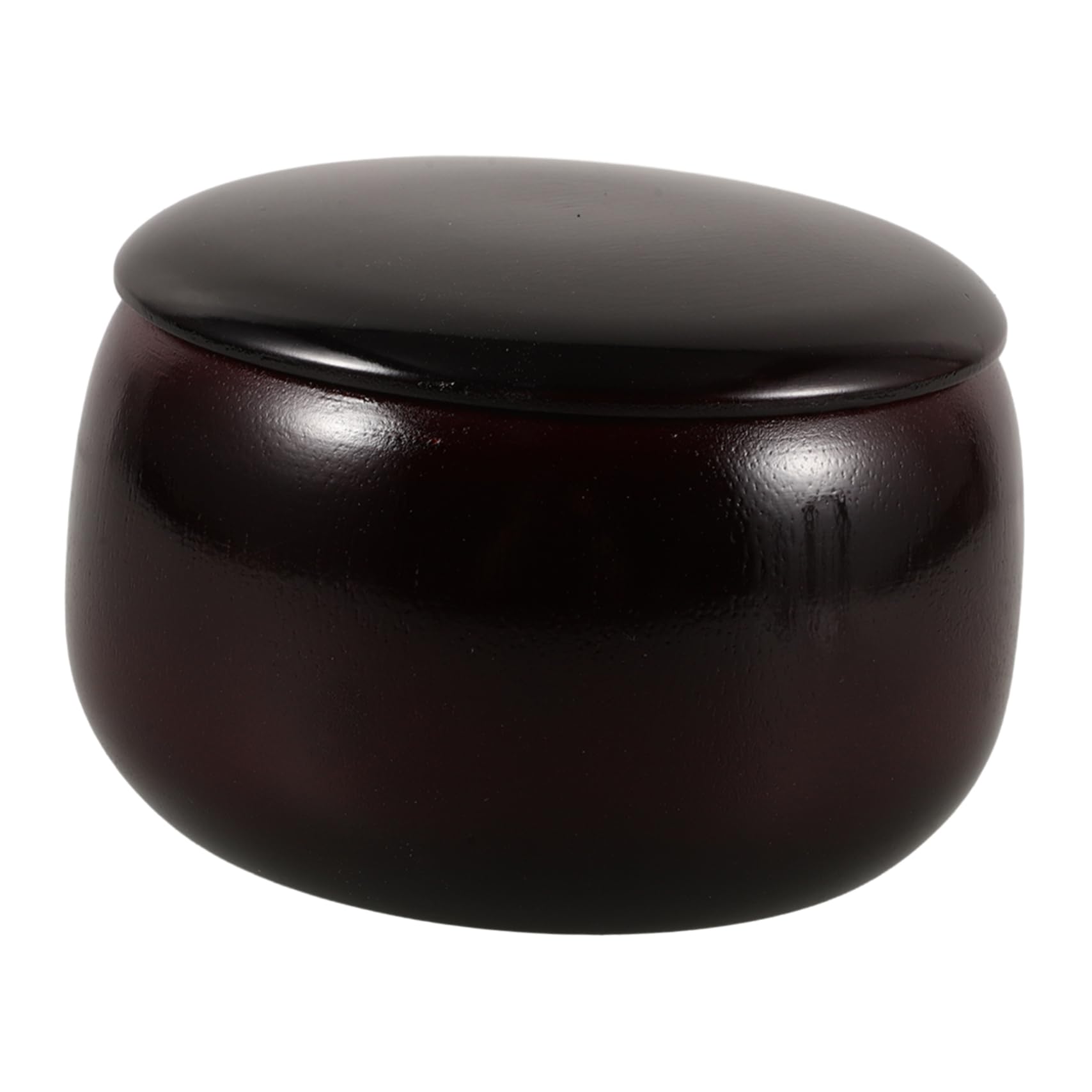 ifundom Boîte de Rangement pour Jeux D’échecs et Go, Pot en Bambou Nanmu Rouge, Grosse Capacité, Résistant aux Chocs, pour Étudiants et Garçon et Filles, Adaptée Rangement des Pièces