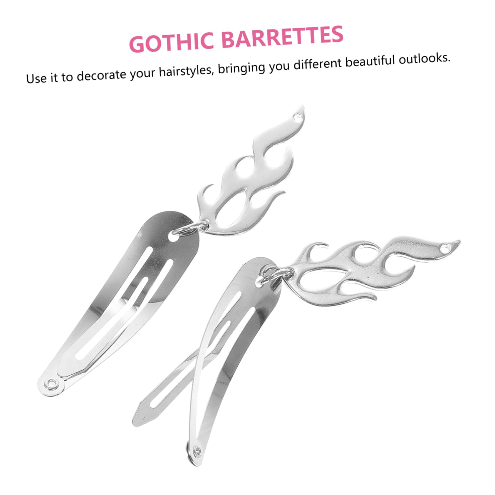 20paare Gothic Haarklammern Retro Metall Haarklammern Mit Verschiedenen Designs Für Halloween Cosplay Und Besondere Anlässe Stilvolle Haaraccessoires Für Damen