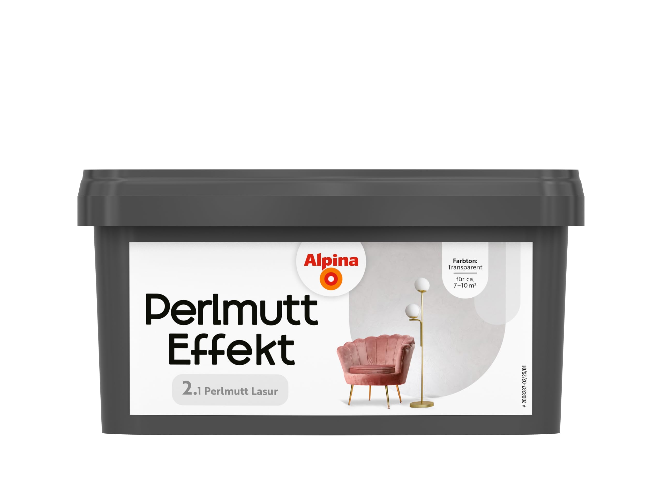 Alpina Wandfarbe Perlmutt Effekt Lasur 1 L