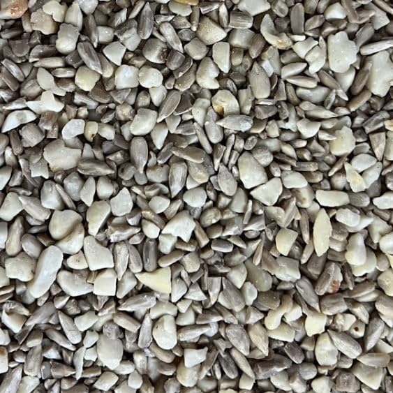 Leagrams Sunflower Heart Chips and Peanut Granules Mix for Wild Birds 12.55kg 25.1kg (12.55kg)