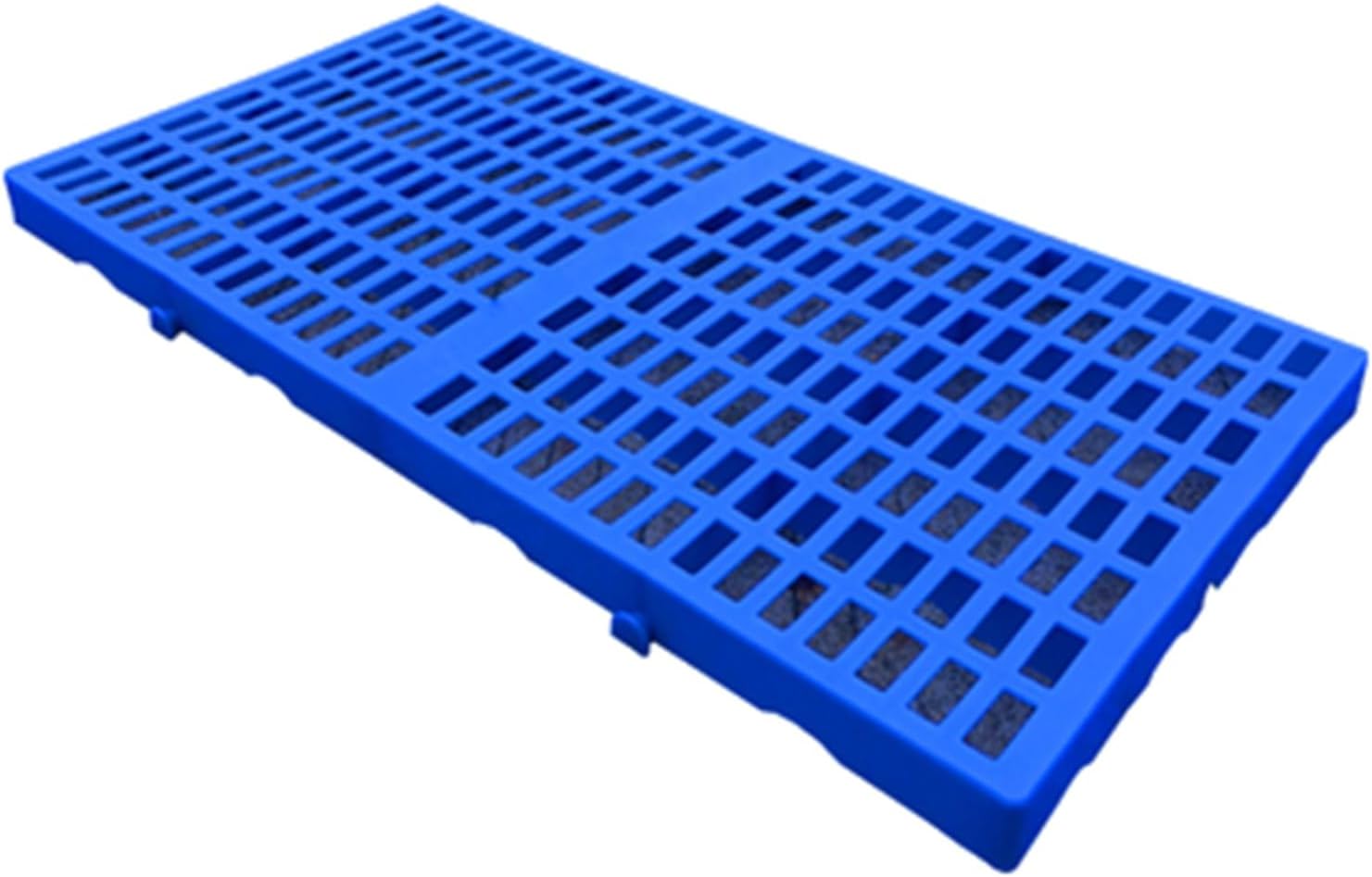 Lightweight Plastic Pallets, Breathable Grids Article Racks, High Warehouse Storage Platform, Splicable Grid Floor Pallet for Kitchen Closet Platform(60x30x3cm-1PC)