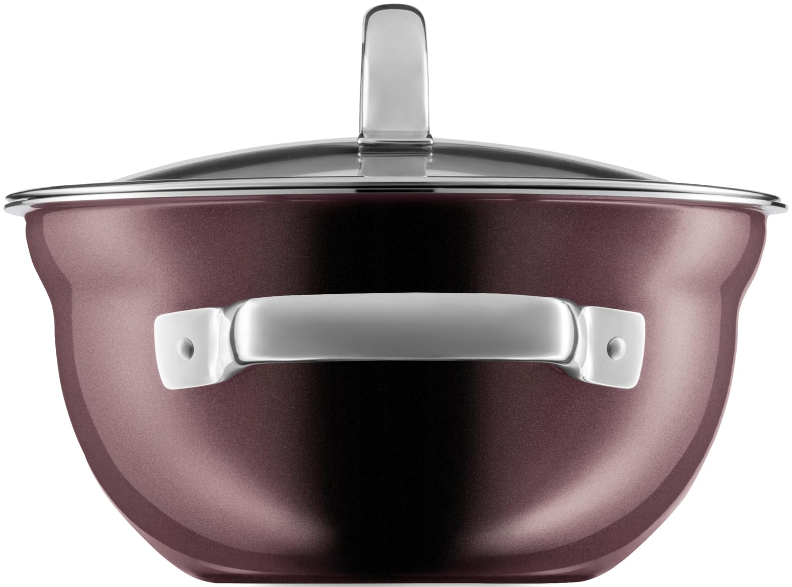 WMF Fusiontec Inspire - Pentola piccola da 16 cm, coperchio in vetro