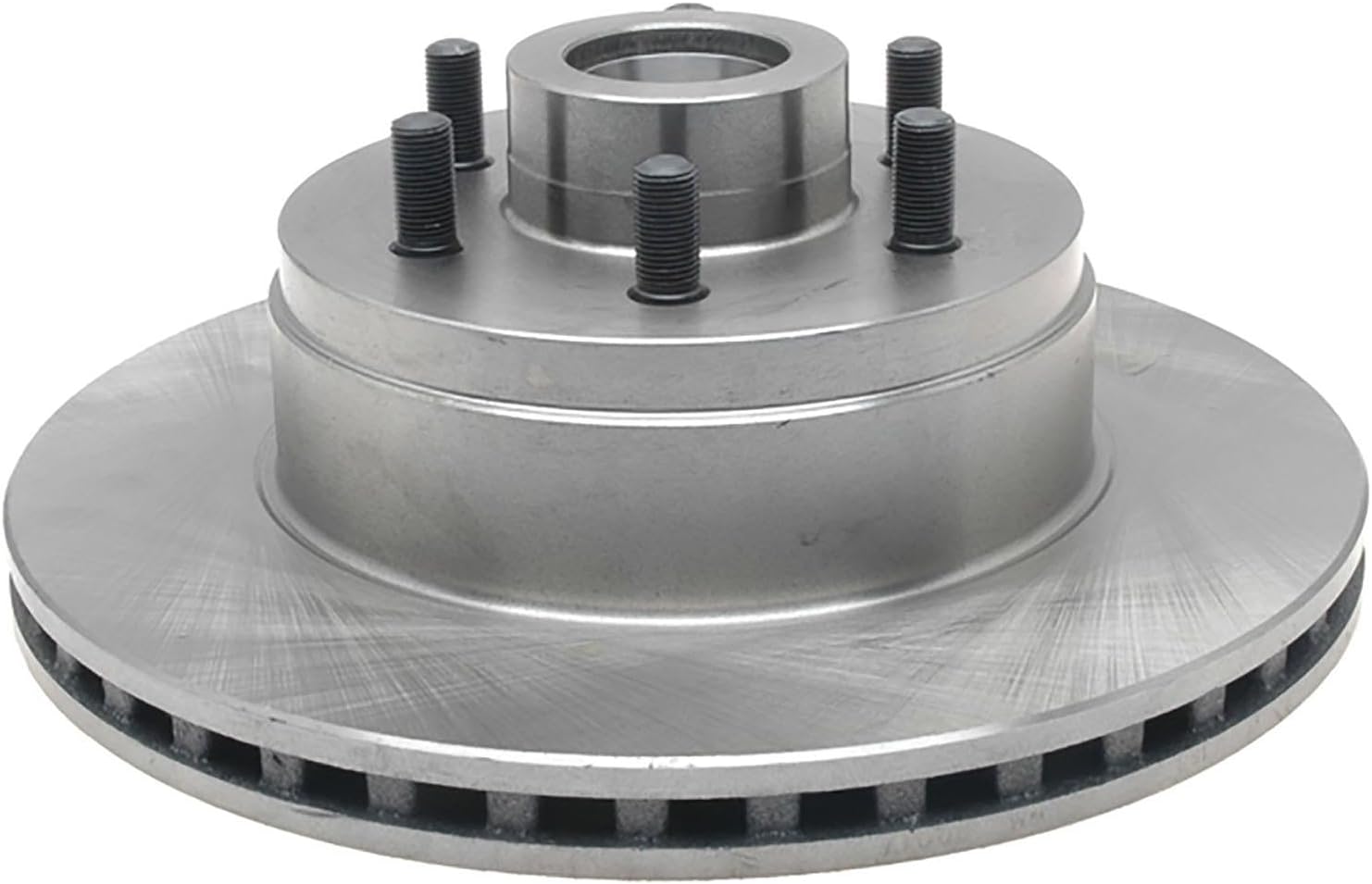ACDelco Silver 18A494A (19294213) Non-Coated Front Disc Brake Rotor and Hub Assembly