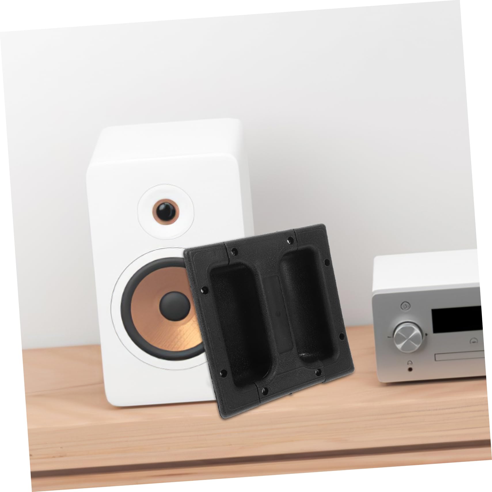 Abaodam 2 Pezzi Maniglia Di Ricambio Per Altoparlante in Plastica Cinghia Resistente Per Amplificatori e Subwoofer Facile Installazione e Design Ergonomico