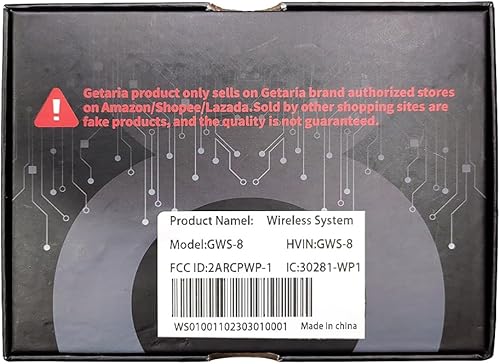 Miniatura 7 de Sistema inalámbrico de 2.4 GHZ para guitarra con batería de litio recargable incorporada, receptor y transmisor digital para guitarra eléctrica
