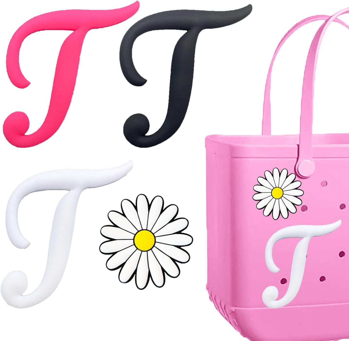 4PCS Letter Charms for Bogg Bag, Alphabet Lettering Accessories Charms Compatible with Bogg Bag Original All Models, Decorative Bogg Bag Letter Charms, Bogg Bag Charms Insert 4PCS Letter Charms for Bogg Bag, Alphabet Lettering Accessories Charms Compatible with Bogg Bag Original All Models, Decorative Bogg Bag Letter Charms, Bogg Bag Charms Insert