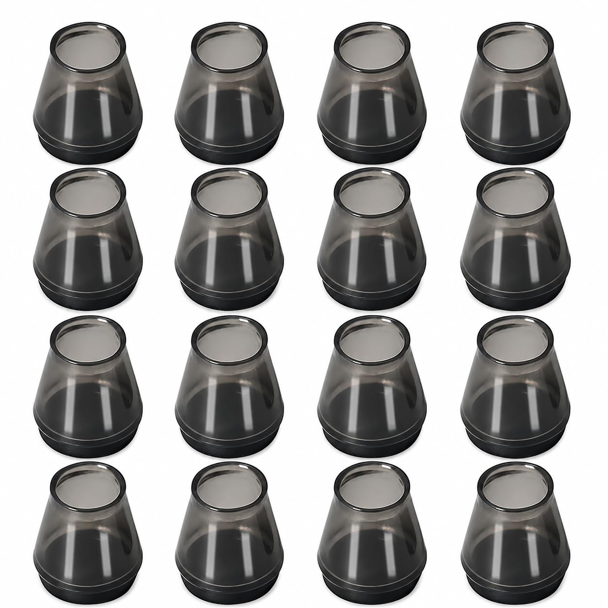 JADUFHU 16 Pcs Chair Leg Floor Protectors, Fit for 30-40mm Chair Legs