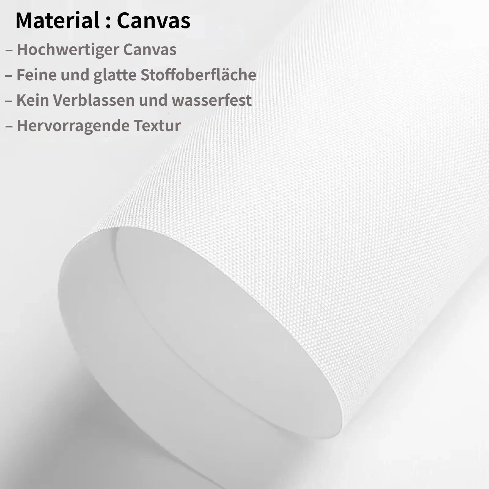 18meng Art Abstrakt Leinwand Bilder 200x100 cm Beige Weiß Leinwandbild 1 tlg Kunstdruck Wandbilder Modern Groß XXL Wohnzimmer Schlafzimmer Wanddekoration Canvas Design Wandbild Frameless