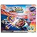 Beyblade Burst QuadStrike Thunder Edge Battle Set, Battle Game Set with Beystadium, 2 Spinning Top Toys, and 2 Launchers for Ages 8 and Up