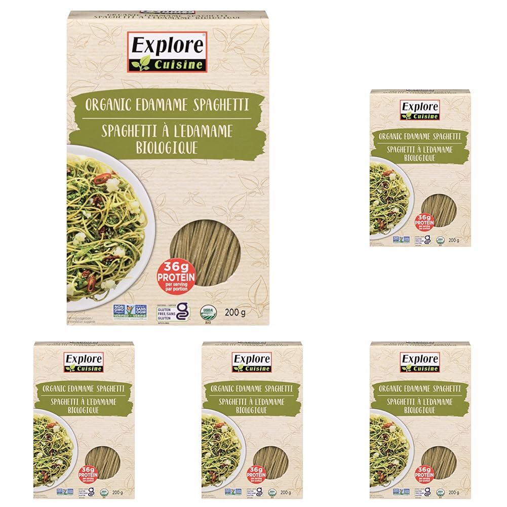 Explore Cuisine Edamame Spaghetti, Organic, 200g (Pack of 1) — view 12