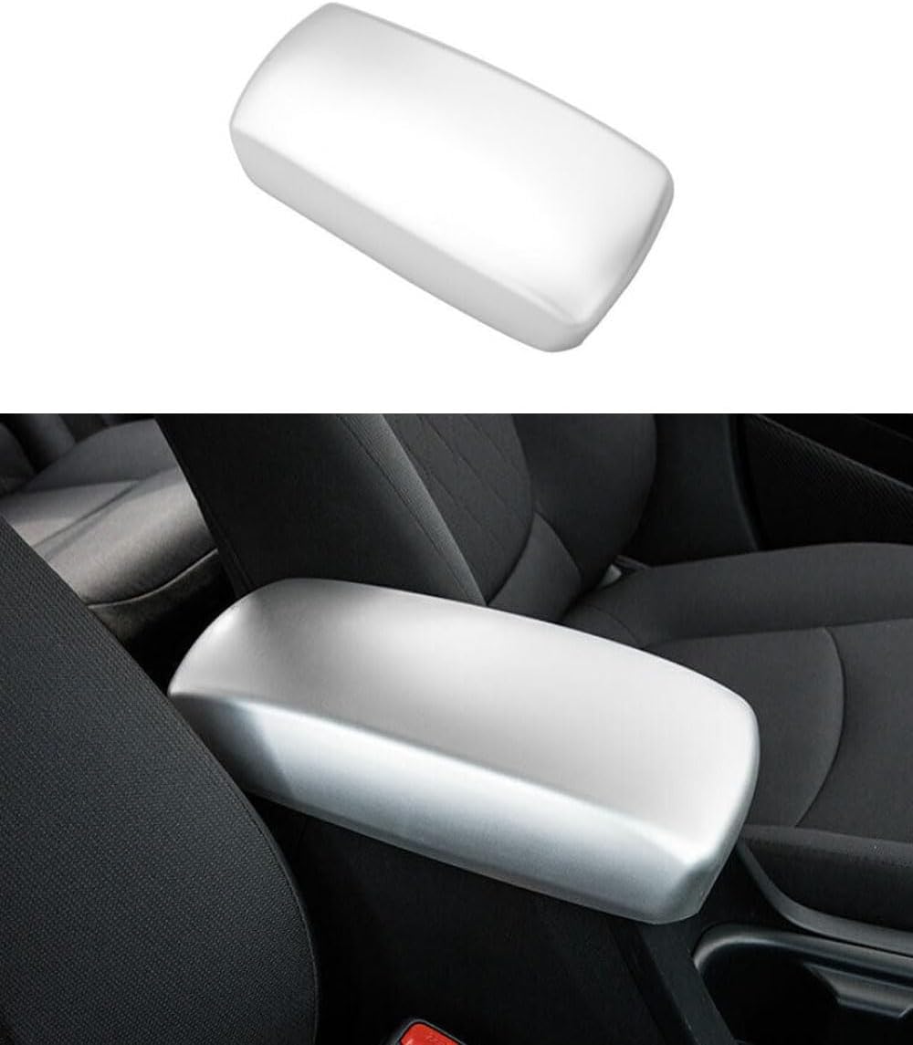 Car Accessories Fit for Toyota Corolla 2020-2024 Interior ABS Center Console Armrest Pad Cover Decoration Trim 1PC Set (Carbon Fiber)
