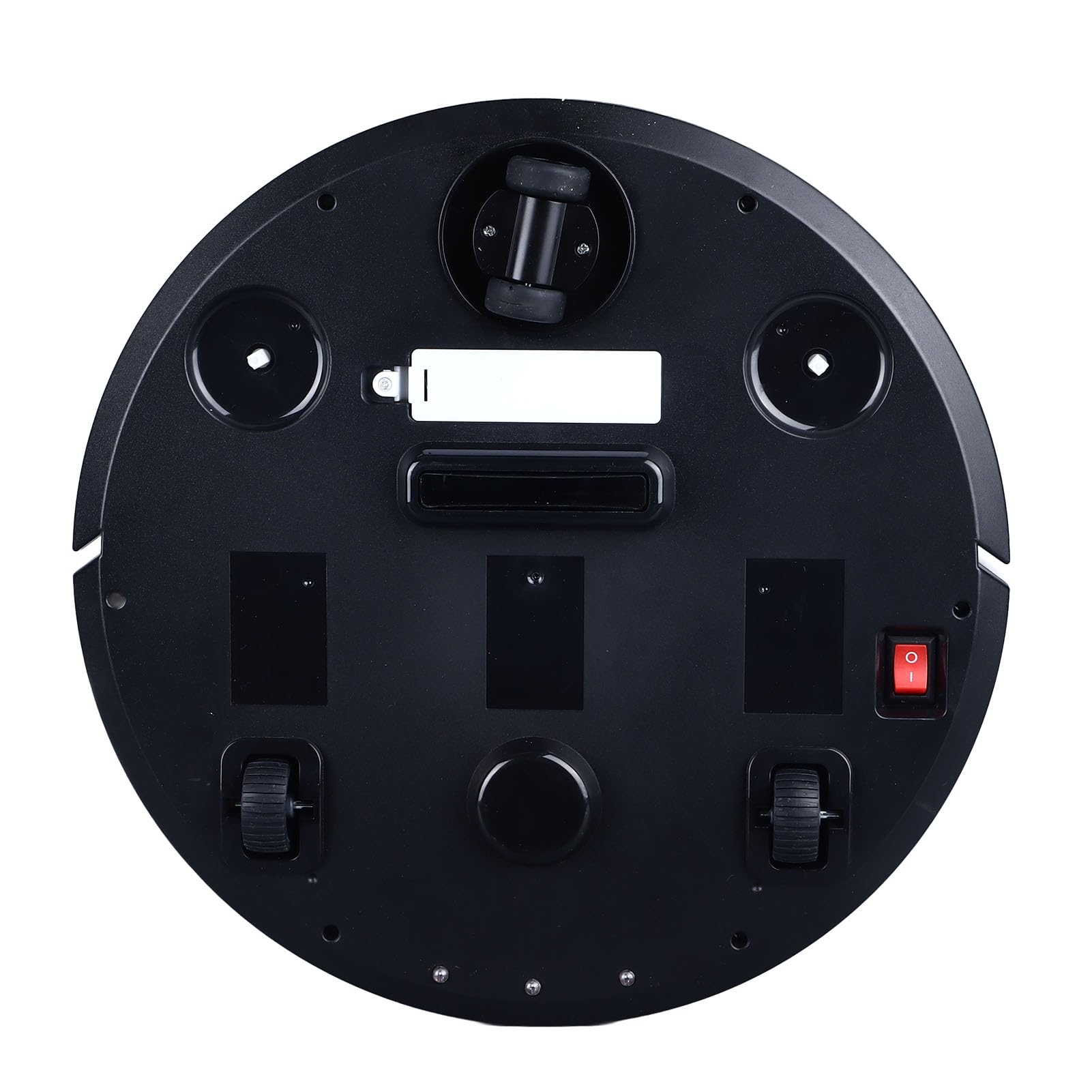 ZJchao Robot Aspirapolvere con Luce Robot Aspirapolvere Intelligente Automatico per Pavimenti e Piastrelle con Batteria 1500 MAh Autonomia di 60 Minuti Altezza di 6 Cm