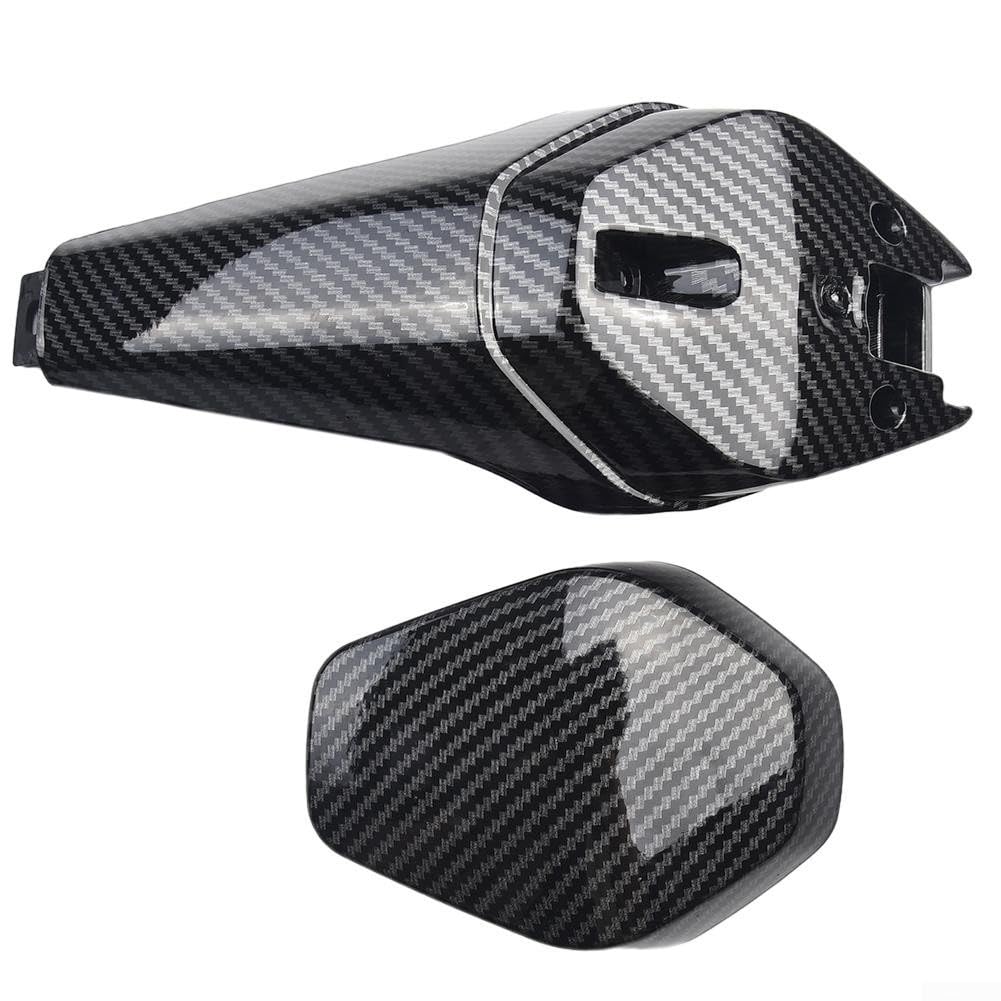 ABS Tail Fairing Solo Cowl Rear Cover for Ducati Panigale/S/R (2018–2021) and V2 / Streetfighter (2020–2021), Carbon Fiber Black