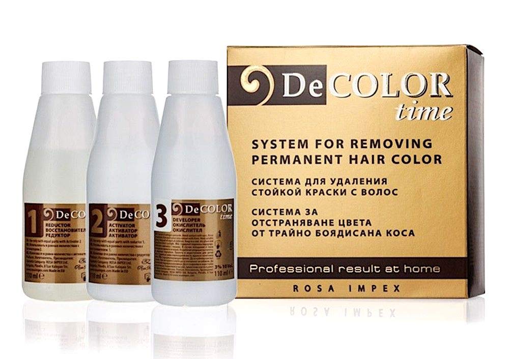 Hair Colour Remover Removes Colour Buildup without Damaging Hair