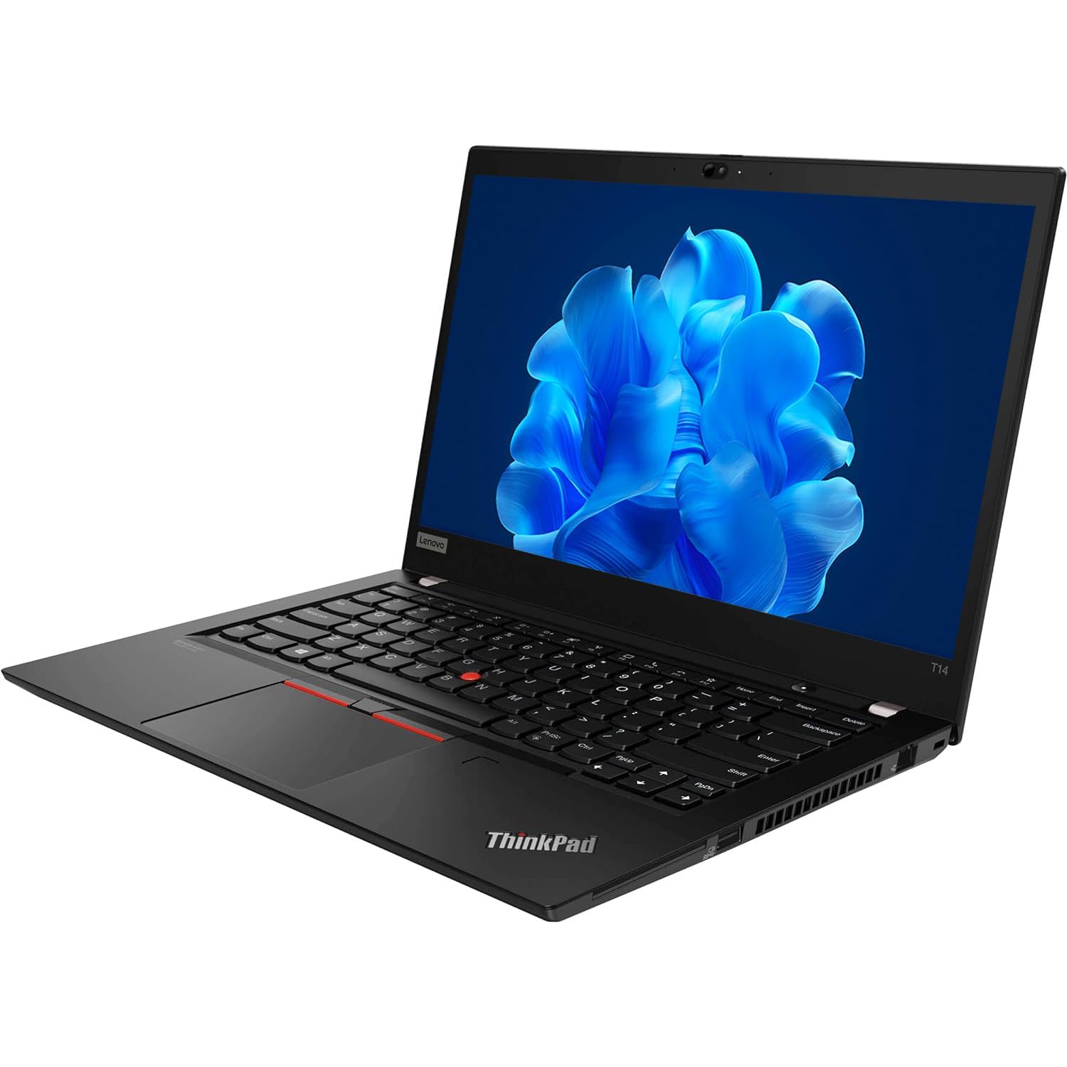 Lenovo Thinkpad T14 Gen 1 Ordinateur Portable Professionnel, 14 Pouces FHD (1920 x 1080), Intel Core i7-10510U, 16 Go de RAM, SSD de 256 Go, Clavier américain QWERTY, Windows 11 Pro (reconditionné)