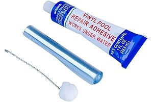 ATIE Waterproof Glue for Pool: Seal Leaks in Vinyl Liners, Inflatable Pools,...