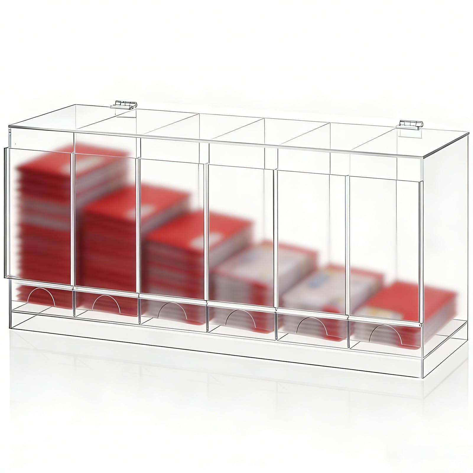 Amazon.com: Jeracino 6 Slots Acrylic Booster Pack Dispenser, Card