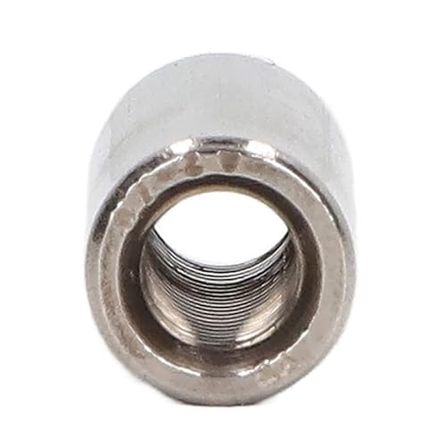 Miniatura 9 de Tuercas de acoplamiento de acero inoxidable M5, tuerca de conector hembra redonda para conexión