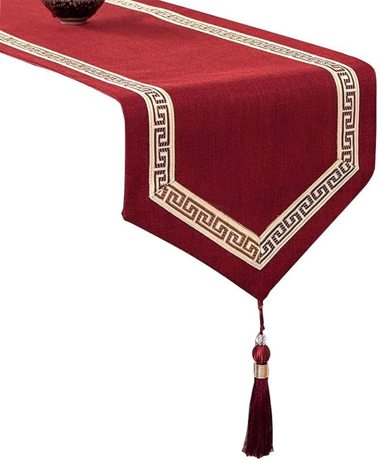 テーブルの装飾のためのテーブル ランナー テーブル クロス,テーブル クロス中国式テーブル ランナー モダンなブレンド厚みのある洗え