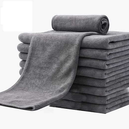 Bull Rider Microfiber Cloth 10 pc 40x40 Grey