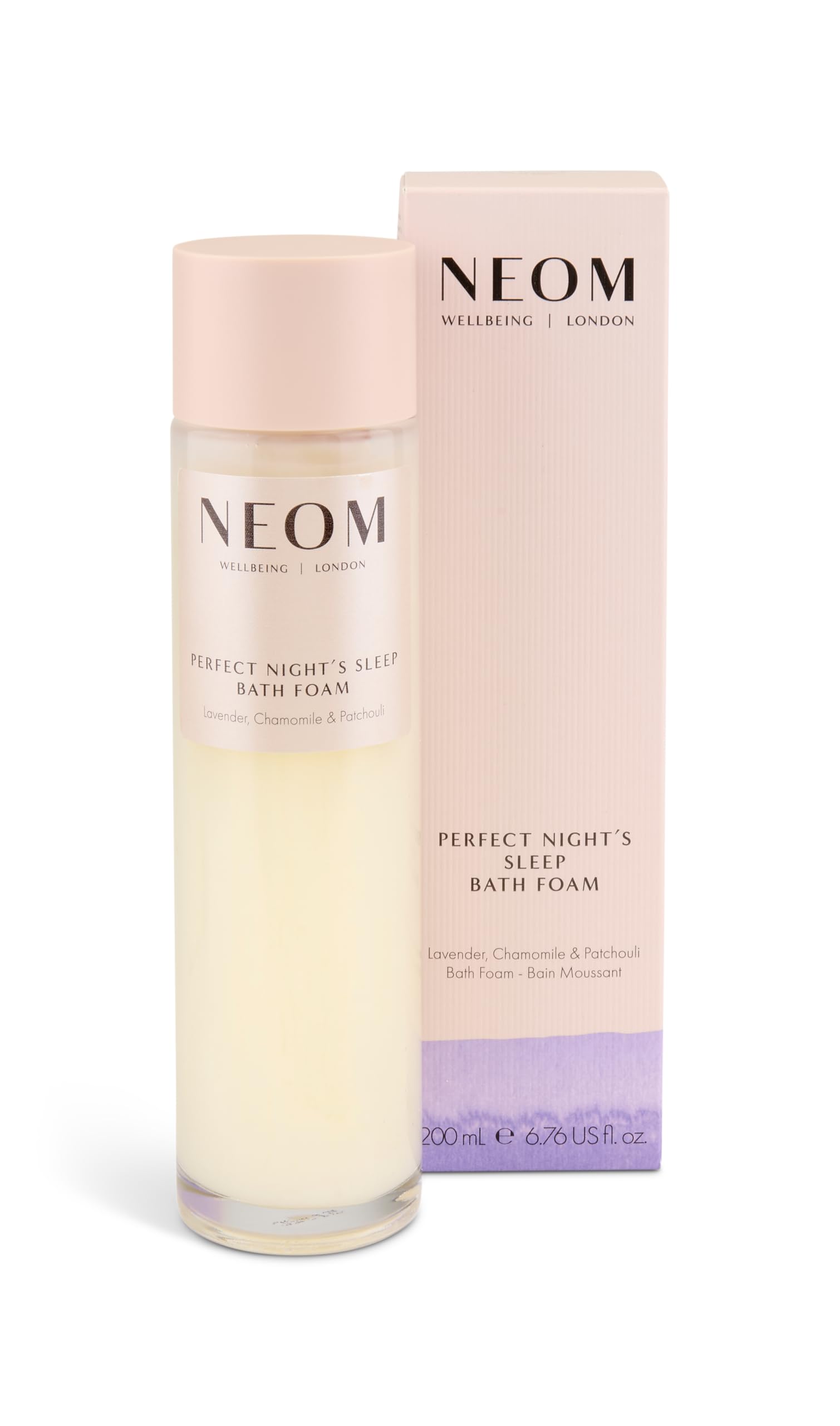 Perfect Night's Sleep Bath Foam 200ml | Lavender, Chamomile& Patchouli