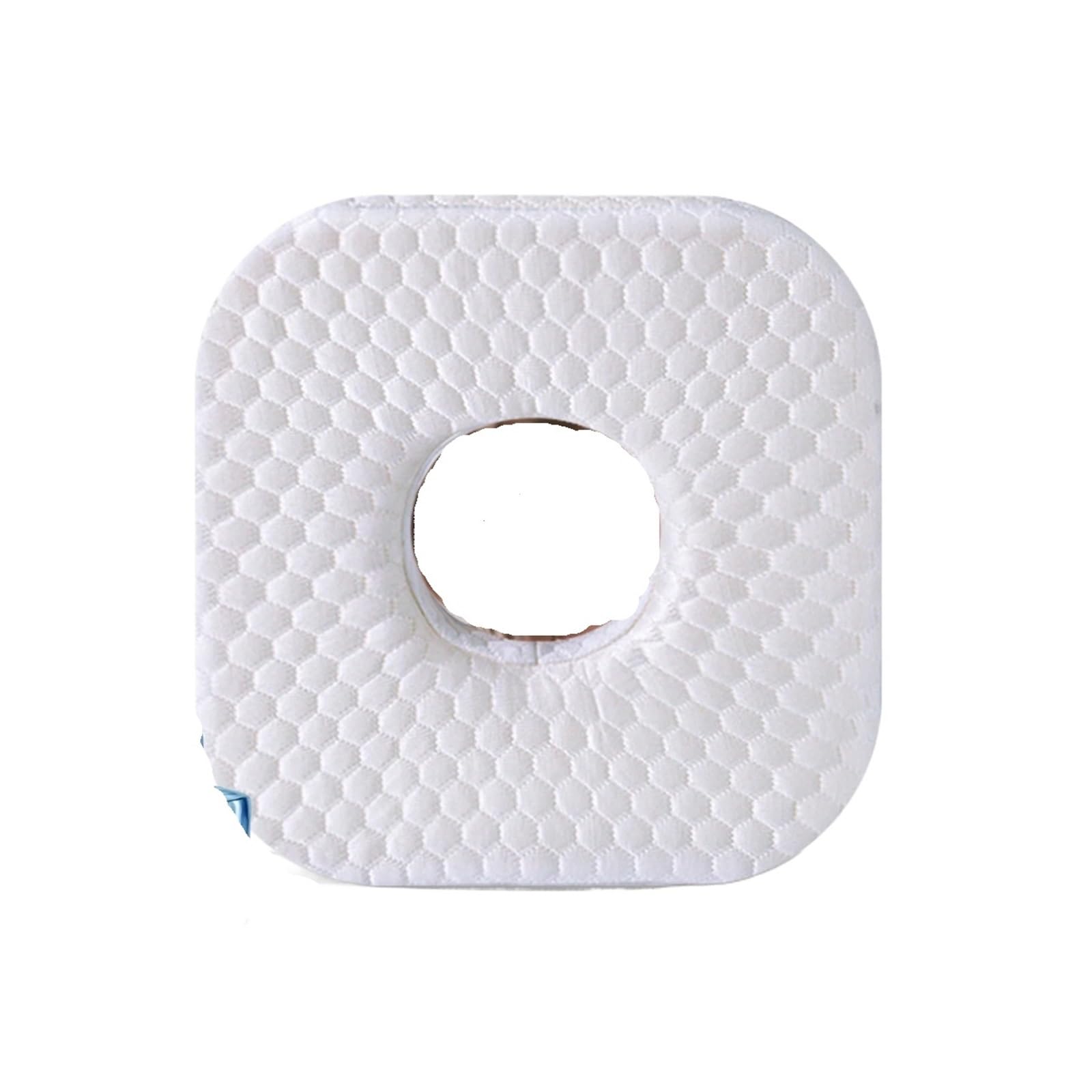 FonHNDG Piercing Pillow Ear Pillow With Hole For Sleeping with Memory Foam