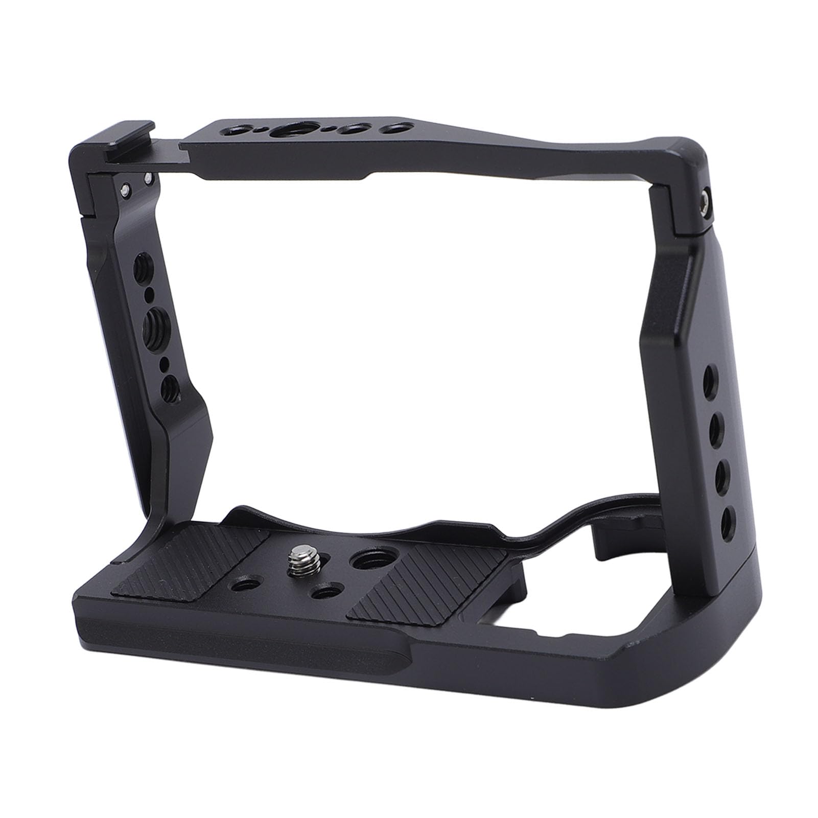 Dioche Cage Rig Jaula de Cámara de Aluminio para Placa QR Tipo Arca - Equipo de Jaula de Cámara de Video de Aleación de Aluminio para ZV E10II, Compatible con Estabilizadores RS2, RS3, RS4, Equipado