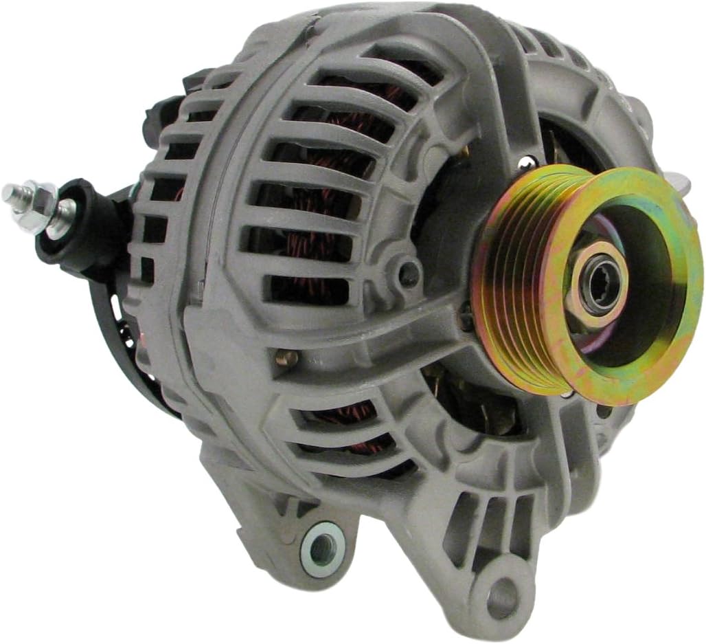 New Alternator compatible with Jeep Grand Cherokee 4.0L L6 2001 2002 2003 01 02 03 AL6428N 210-0480 AL6428X 0-124-525-003 0124525003 56041322AB 186-6429 90-15-6443N 90-15-6443 12331