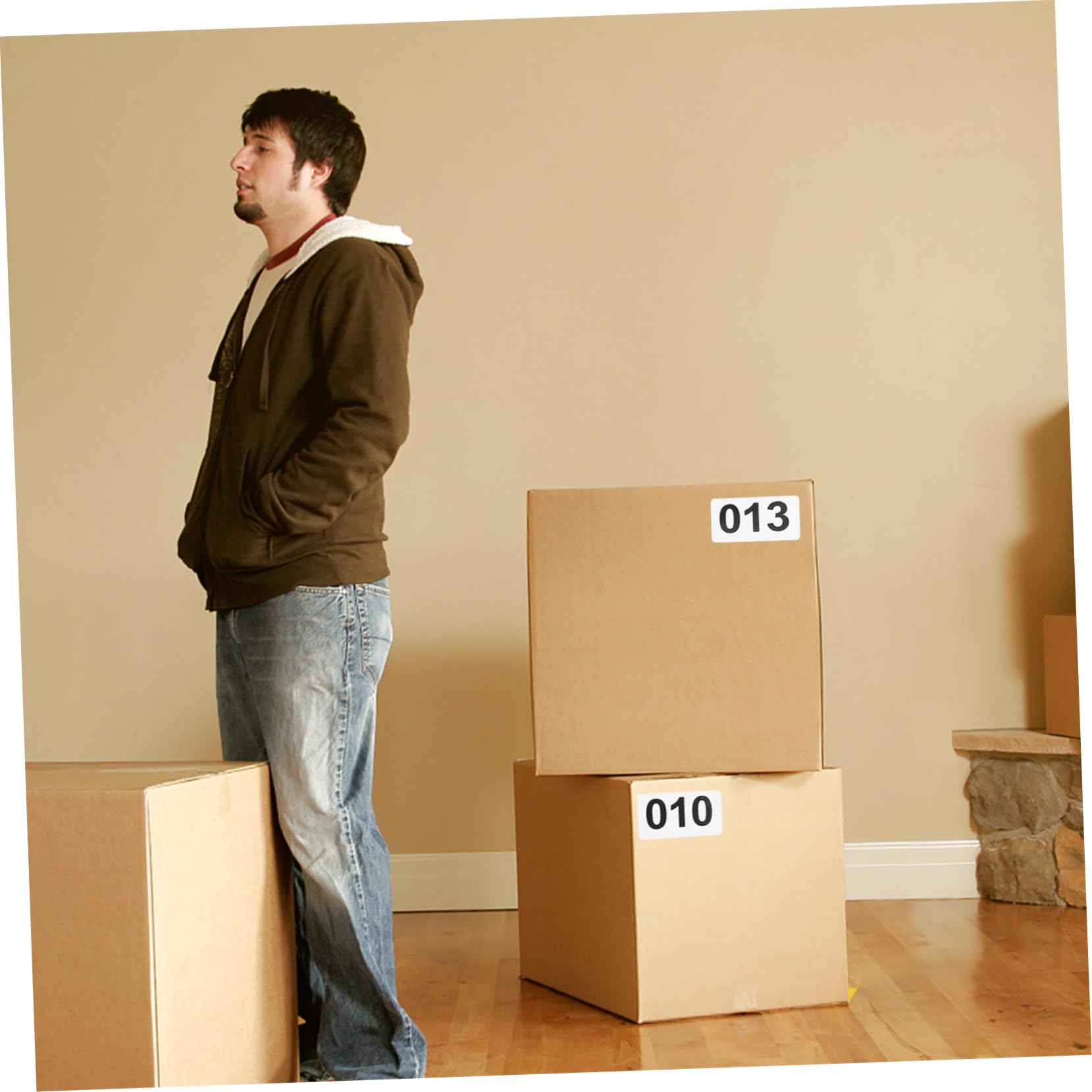 10rotoli Etichette Numerate Adesive Per Magazzino Stickers Pratici Per Numerazione Facili Da Applicare e Rimuovere Per Organizzazione e Identificazione