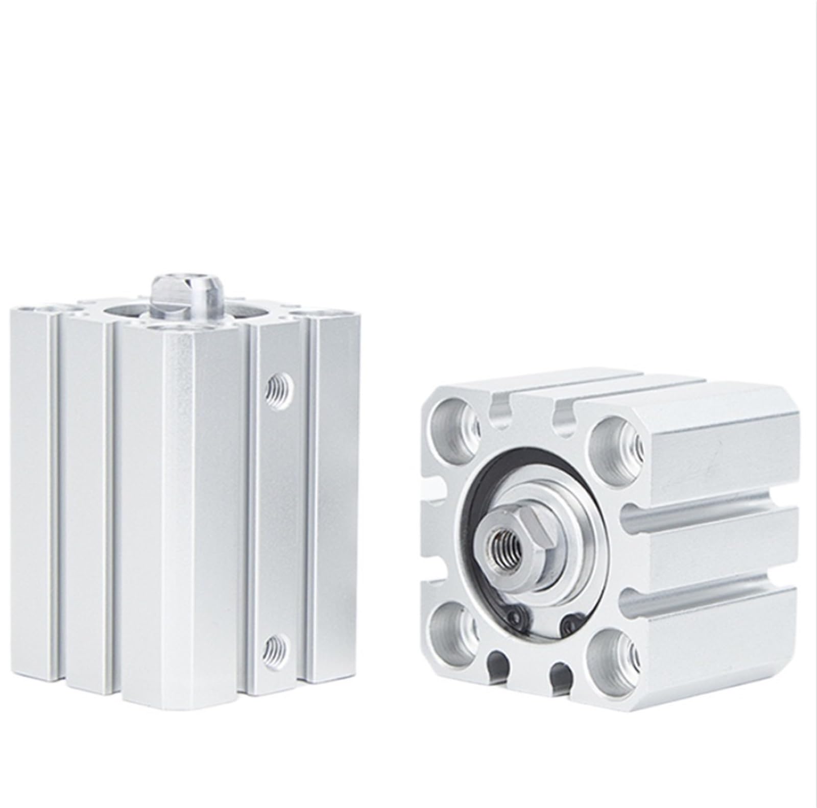 Vérin pneumatique compact CQSB20-25 de haute poussée pour vérins fins cylindres