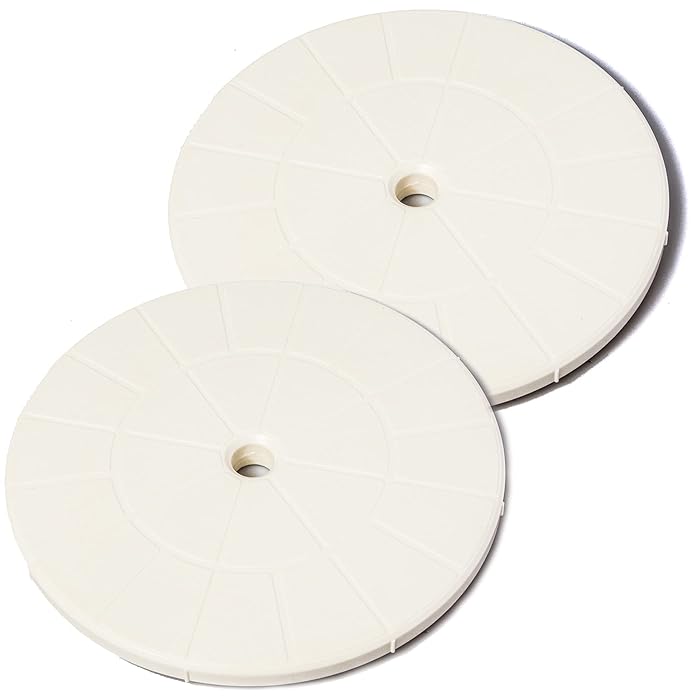 Buy TonGass (2Pack Round 9 1/8" Skimmer Valve Top Cover Lids