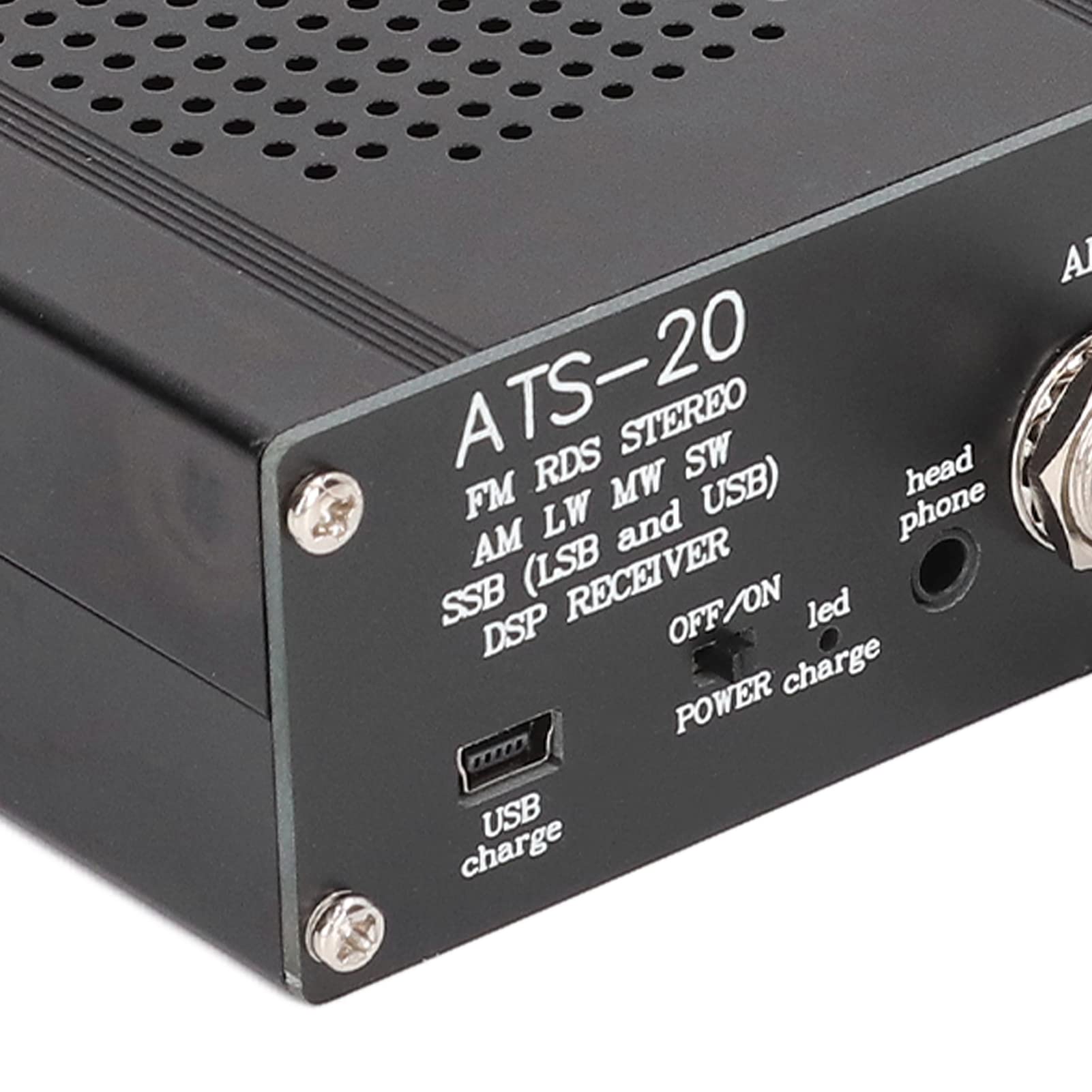 ATS 20 SI4732 Vollband-Funkempfänger Radios Kurzwellenempfänger AM FM MW SW SSB LSB USB-Scanner Tragbar mit Antenne Tragbares Radio Stereoradio für Outdoor-Aktivitäten