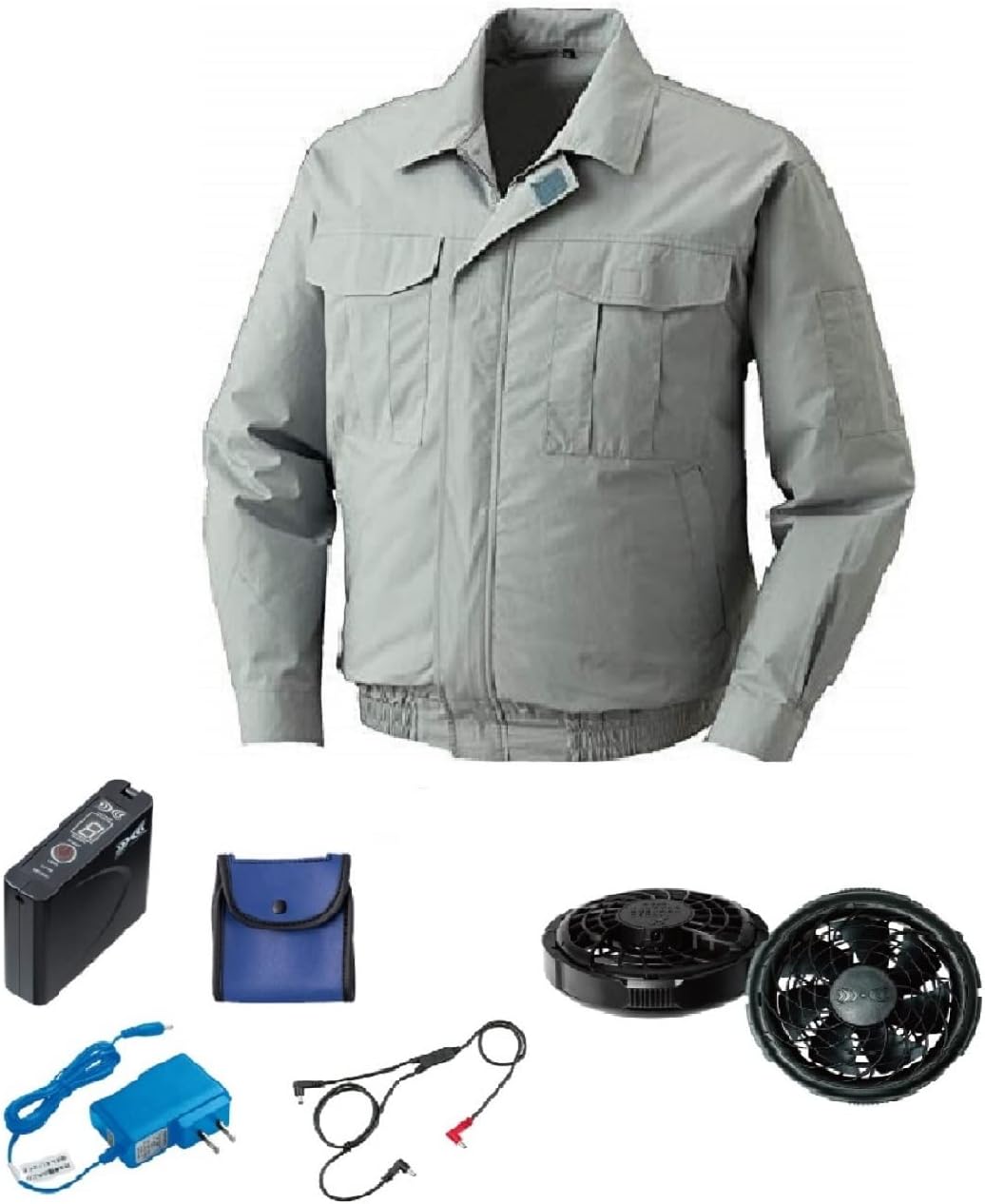 Amazon.co.jp: [空調服] KU90540 R ポリエステル製 FAN2300B・RD9261