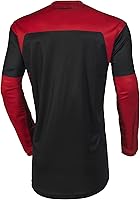 Vista 2 de O'NEAL Element Racewear V.23 Jersey Negro/Rojo, SM