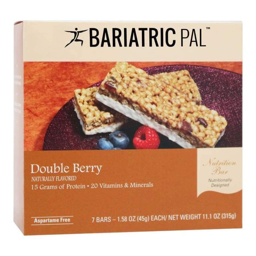 BariatricPal 15g Barritas de Proteína - Doble Berries