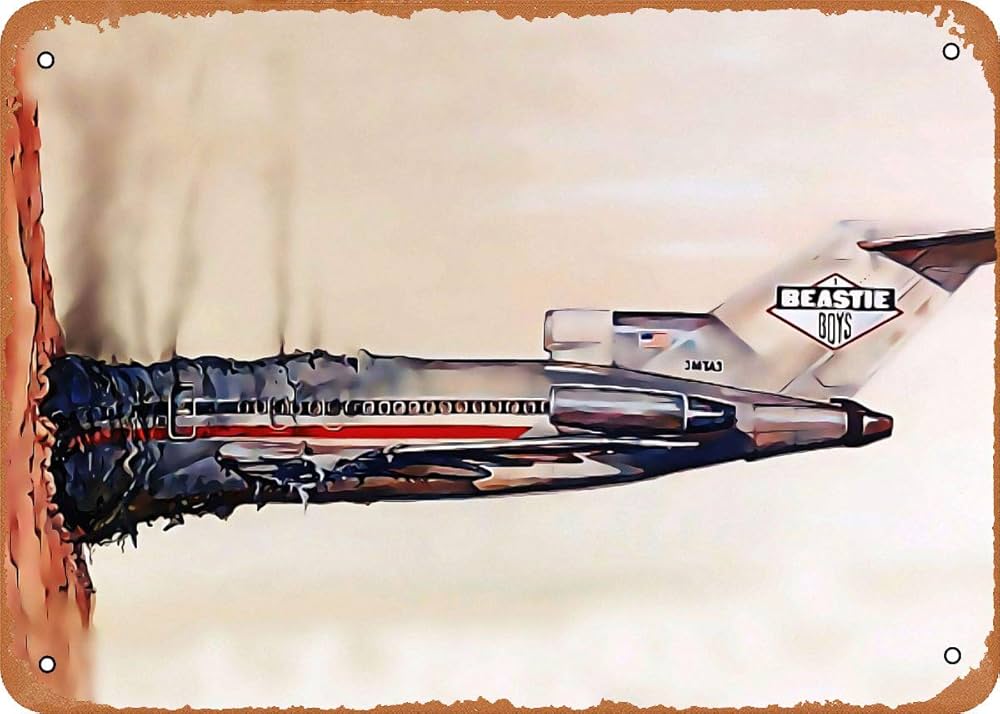 FLmiling Album Cover Beastie Boys Plaque Poster Metal Tin Sign