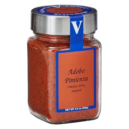 Miniatura 3 de Victoria Taylor's Adobo Pimienta Tarro de 9.0 oz. Añade sabor latino audaz a las comidas caseras. (Adobo Pimienta)