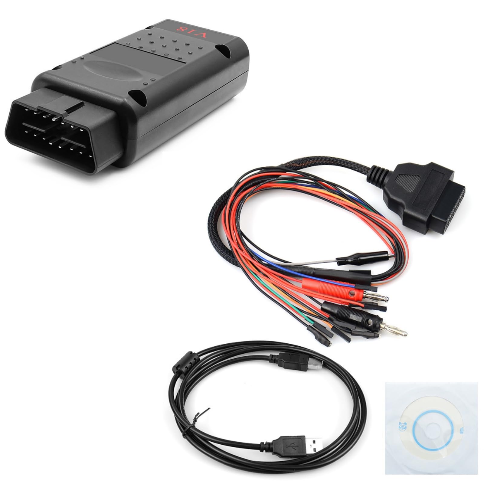 MPPS V18 Outil De Réglage De Puce ECU Câble Diagnostic Automobile