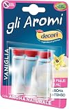 Decorì Aroma Vaniglia per Dolci, Aroma Intenso, Ideale per Dolci e Creme, Confezione da 9 ml (3 fiale da 3 ml) (1 pezzo)