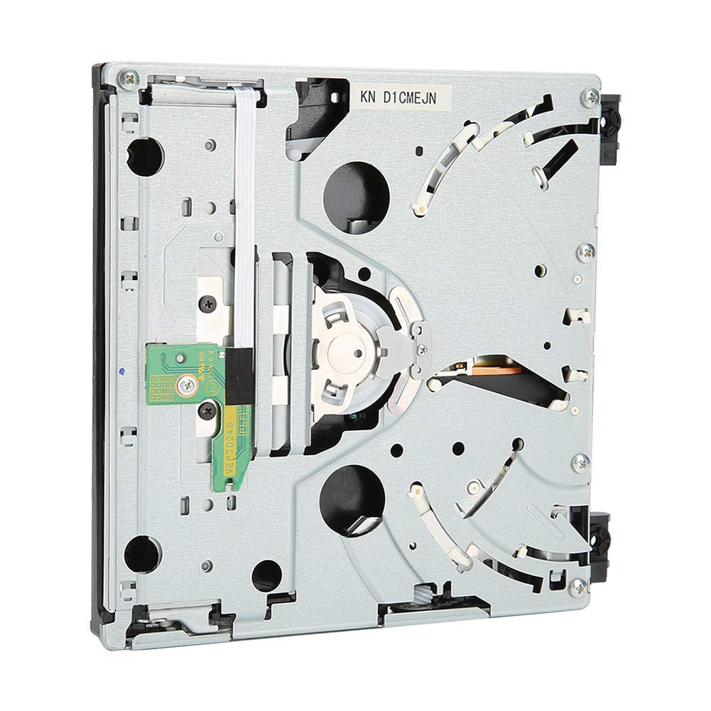 ASHATA DVD Rom Drive Disk per, Sostituzione DVD Rom Drive Dual IC Disc Repair Part per per console D2E, 5,7 x 5,5 x 0,8 pollici con cacciavite