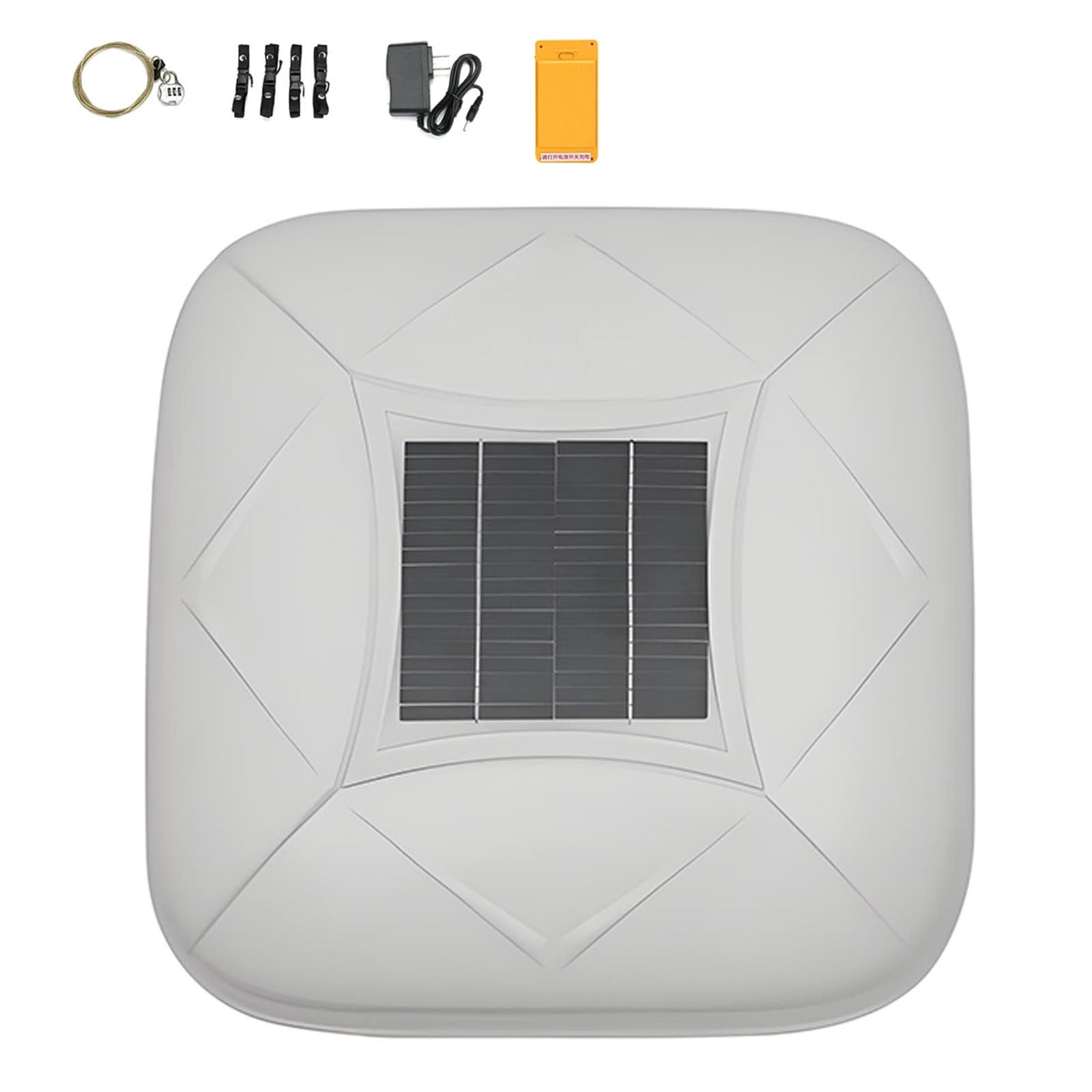 Ymnogjie Smart Car Cover with Solar Charging,Remote Control Automatic Full Exterior Covers,Waterproof and Sunproof Quick and Convenient to Protect Your Car,Fit for Sedan,Mpv,Suv White-YXL