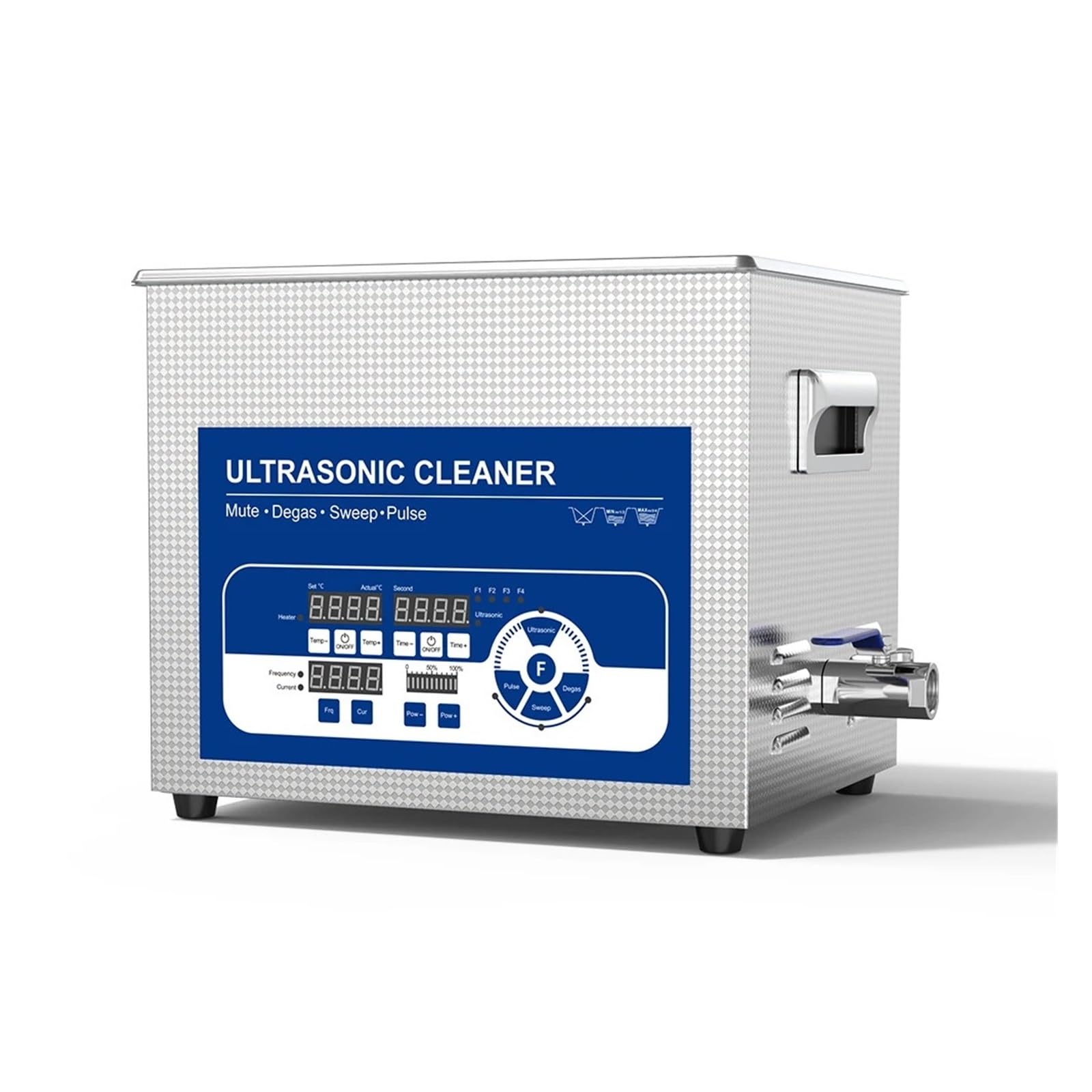 10L 200/400W Cyfrowy Ultradźwiękowy Środek Czyszczący 28/40/80/120KHz Częstotliwość Przemiatania Impuls Precyzyjne Narzędzia Laboratorium Pralka Super Wydajne Czyszczenie