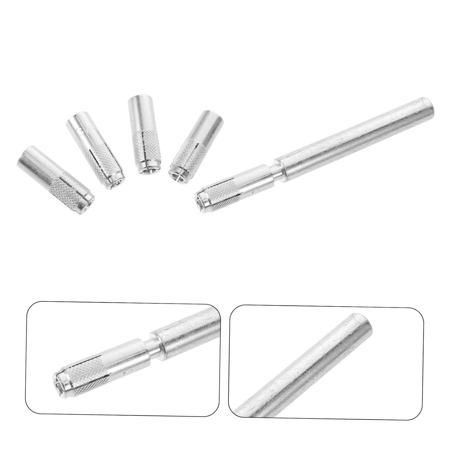 Ipetboom Concrete Insert Anchor Tool Set with 304 Stainless Steel Hand Setting Tool for Efficient Positioning and Stable Installation in Construction Projects and Field Work