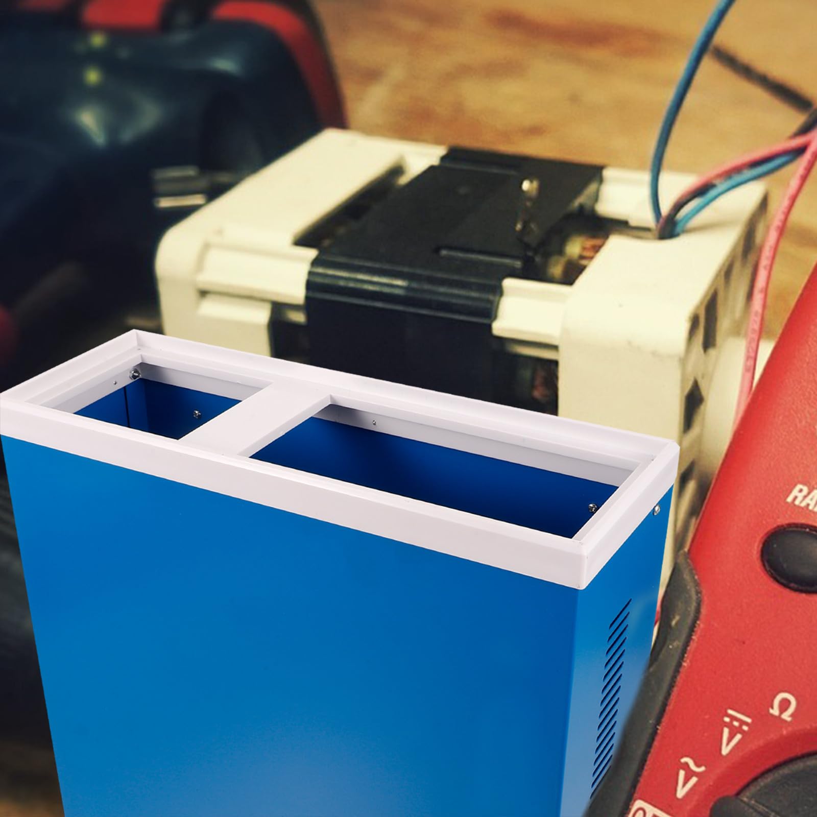 Tragbare Projektbox Metall 115X310X285Mm Elektronik Anschlusskasten im Außenbereich mit wetterfestem Schutz für elektronische Instrumente