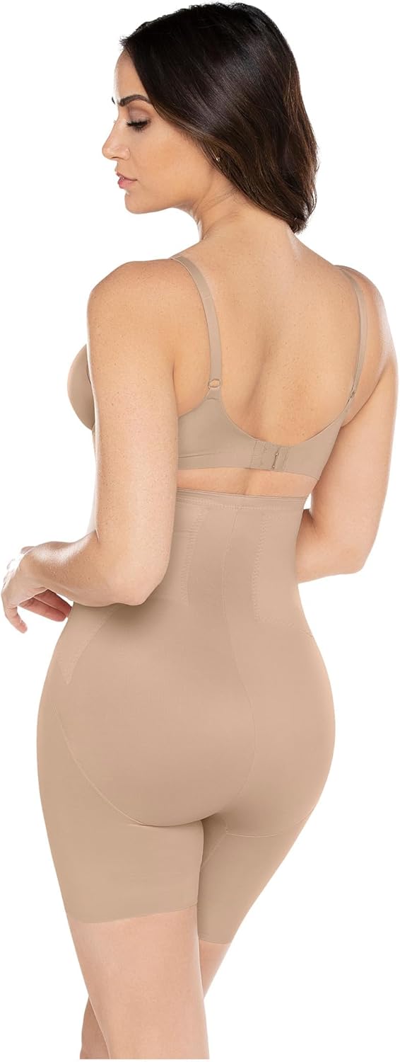 Miraclesuit Women's Shapewear Flexible Fit Firm Control High-Waist Thigh Slimmer - Image 2