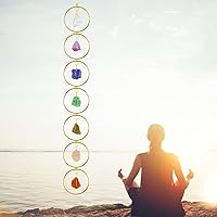Vista 37 de Anjiucc Árbol de la vida de cristal curativo de 7 chakras para colgar en la pared, decoración de interiores, decoración de ventanas, meditación