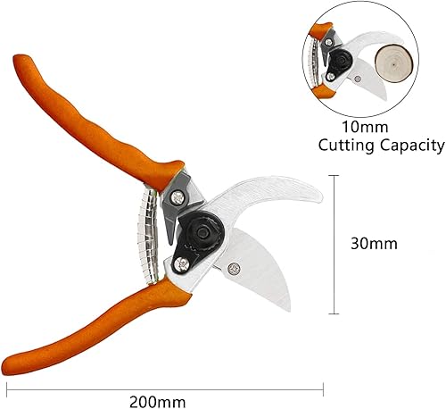 Miniatura 3 de SHIND Bypass Lopper - Juego de cortadoras de jardín ligeras y duraderas, tijeras de jardín resistentes y resistentes que ahorran fuerza, adecuadas